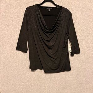 George Black Shimmer Top